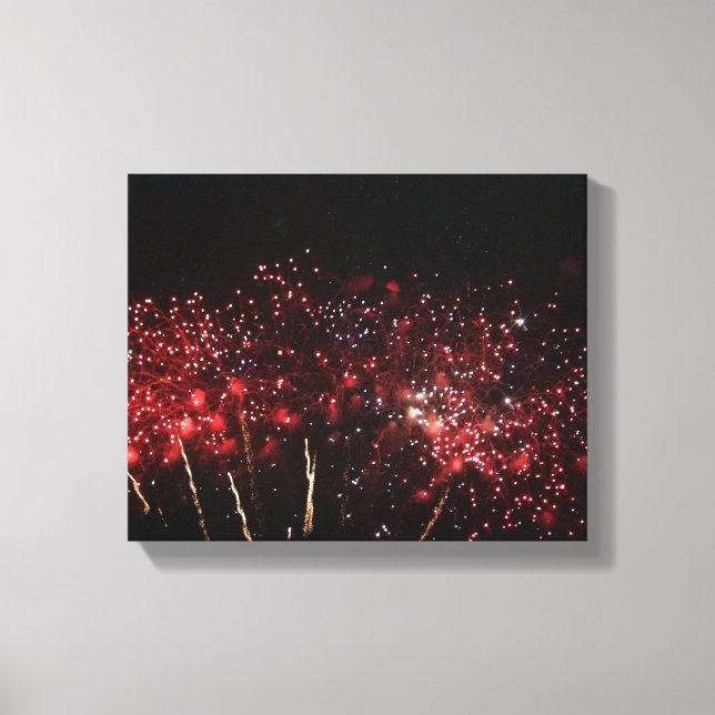 Toile Feux d'artifice/toile (Recto)