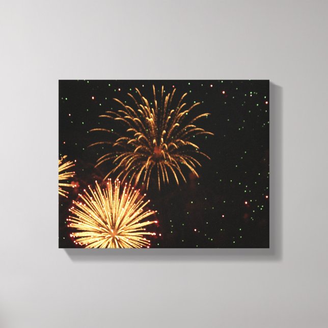 Toile Feux d'artifice/toile (Recto)