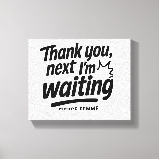 Toile FIERCE FEMME - Donner du pouvoir à l'art mural en  (Recto)