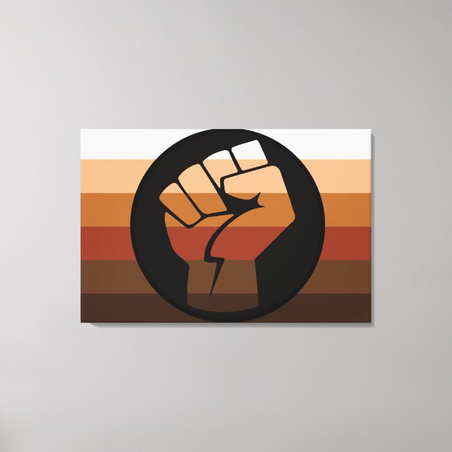 Toile Fierté des gens de couleur (POC) (Recto)