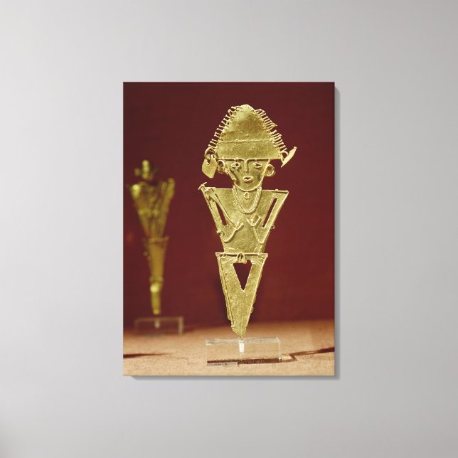 Toile Figure anthropomorphique d'un guerrier (Recto)