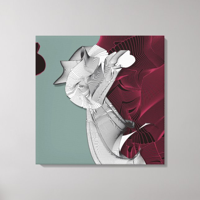 Toile Figure Art numérique (Recto)