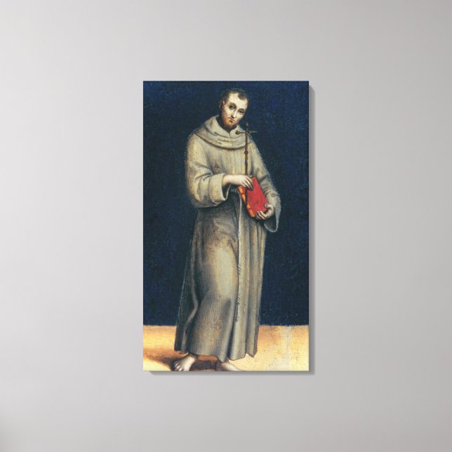 Toile Figure d'un moine franciscain (Recto)