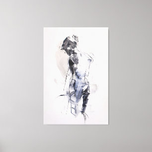 Toile Figure féminine Abstraite -