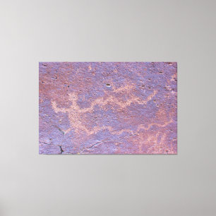 Toile Figure masculine Petroglyphe