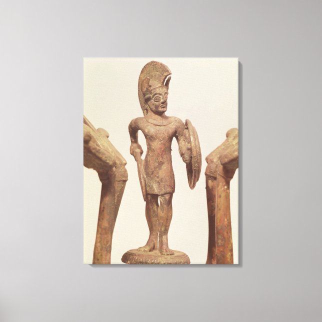Toile Figurine d'un guerrier, c.490 av. (Recto)