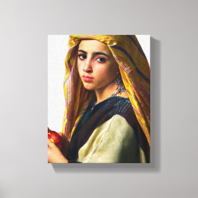 Toile Fille à la grenade par William Bouguereau (Recto)