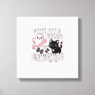 Toile Filles Chat Rose Halloween Squishy Nous Rêvons Tou