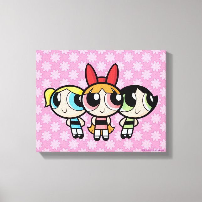 Toile Filles Powerpuff : Sucre, épices et tout Nice (Recto)