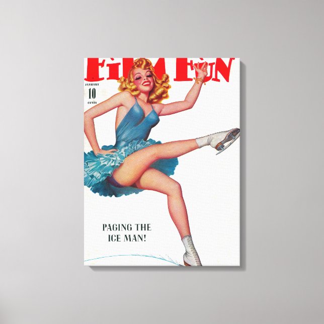 Toile Film Fun Magazine Couverture 5 (Recto)