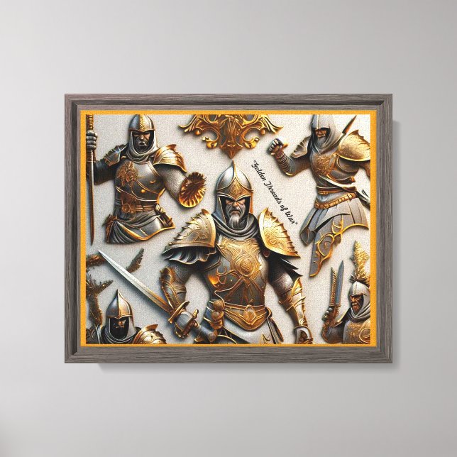 Toile "Fils de guerre" (Recto)