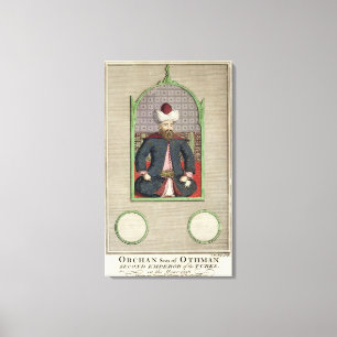 Toile Fils d'Orkhan (c.1288-c.1362) d'Osman, deuxième