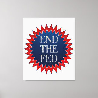 Toile Fin des étoiles de la Fed