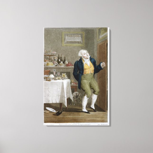 Toile Fin des Gastronomes (Recto)