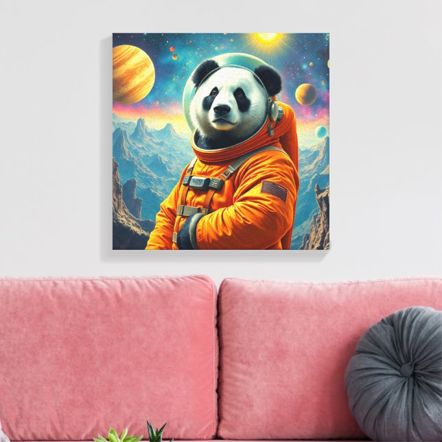 TOILE FIN DU MONDE - PANDA GÉANT 2 (Insitu(Salon))