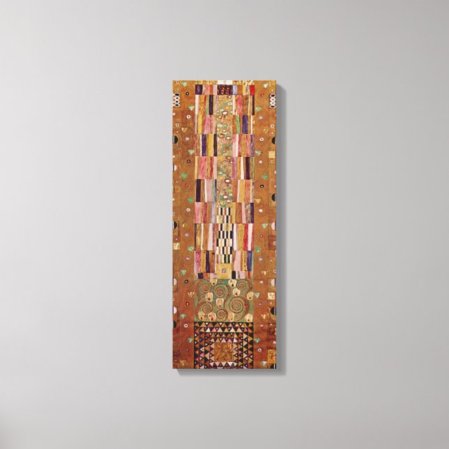 Toile Fin du mur, Stoclet Frieze par Gustav Klimt (Recto)