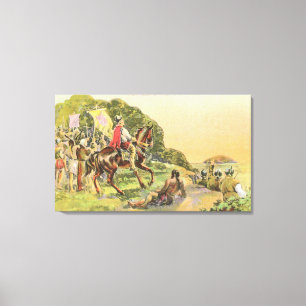 Toile First View de capitaine Portola's