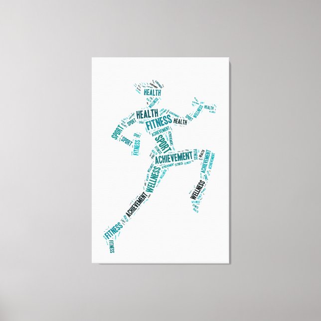 Toile Fitness girl (Recto)