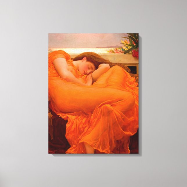 Toile Flaming juin 1895 par Lord Frederic Leighton (Recto)