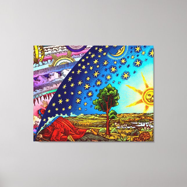 Toile Flammarion Dome Imprimer (Recto)