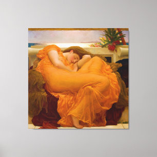 Toile Flamme Juin par Sir Frederic Leighton