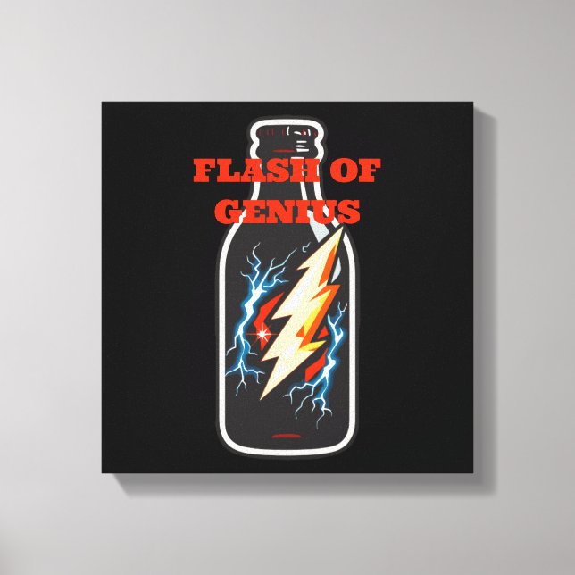 Toile Flash de génie (Recto)