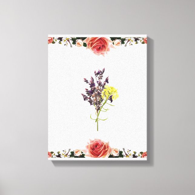 Toile Fleur (Recto)