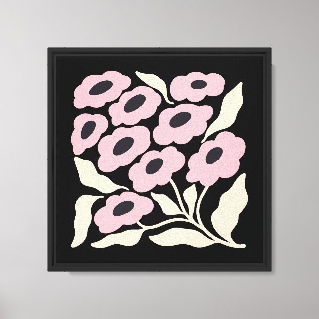 Toile Fleur boho (Recto)