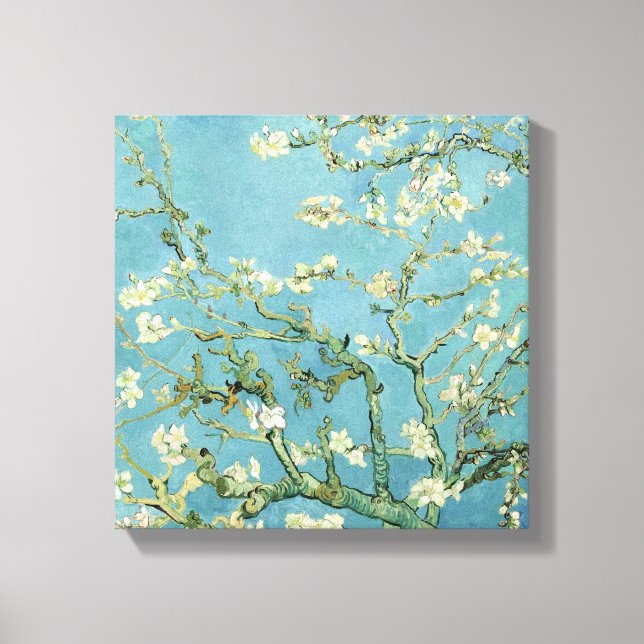 Toile Fleur d'amande par Van Gogh Beaux Art Canvas Impri (Recto)
