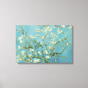 Toile Fleur d'amande par Van Gogh Triple Panel Canvas