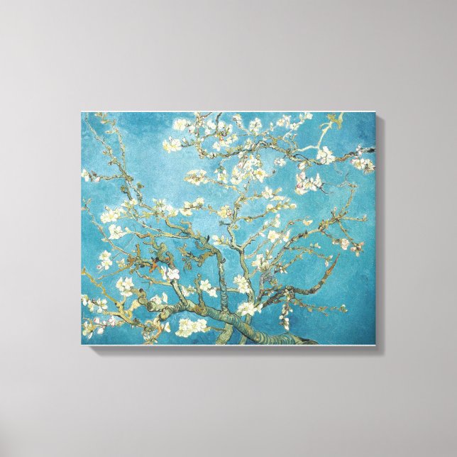 Toile Fleur d'amandes de Vincent van Gogh (1890) (Recto)