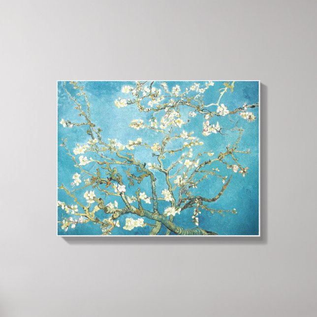 Toile Fleur d'amandes de Vincent van Gogh (1890) (Recto)