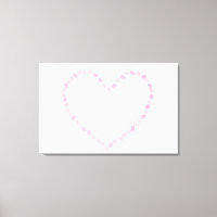 Fleur de cerise en forme de coeur