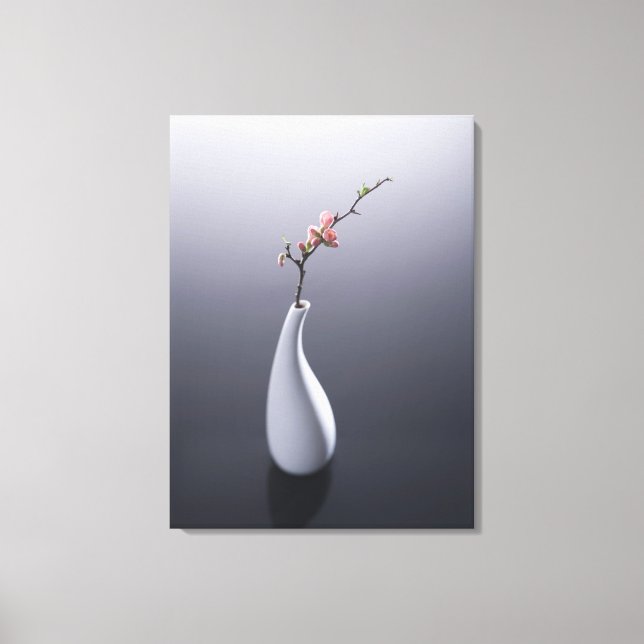 Toile Fleur de cerisier dans le vase (Recto)