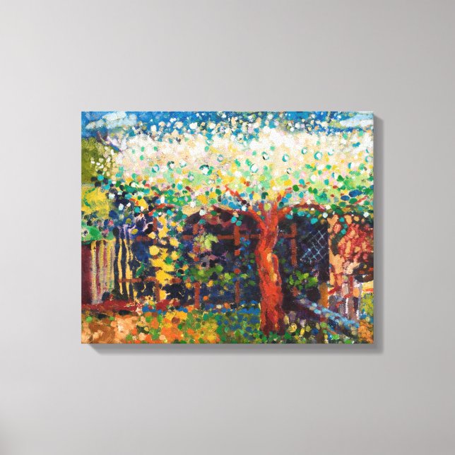 Toile Fleur de l'arbre Apple (Recto)