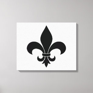 Toile Fleur de lis Motif Classic