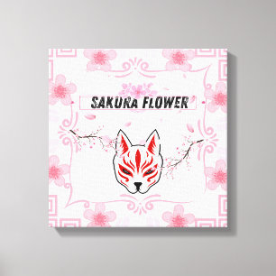 Toile Fleur de Sakura – La Beauté de la Fleur de Cerisie