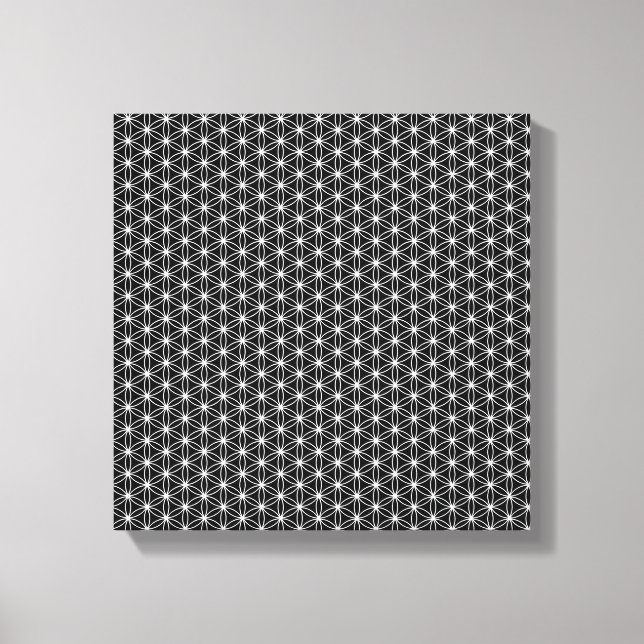 Toile Fleur De Vie Géométrie Sacrée (Recto)