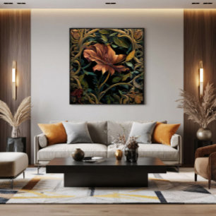 Toile Fleur du Crépuscule