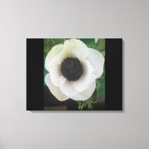 Toile Fleur en fleurs blanches