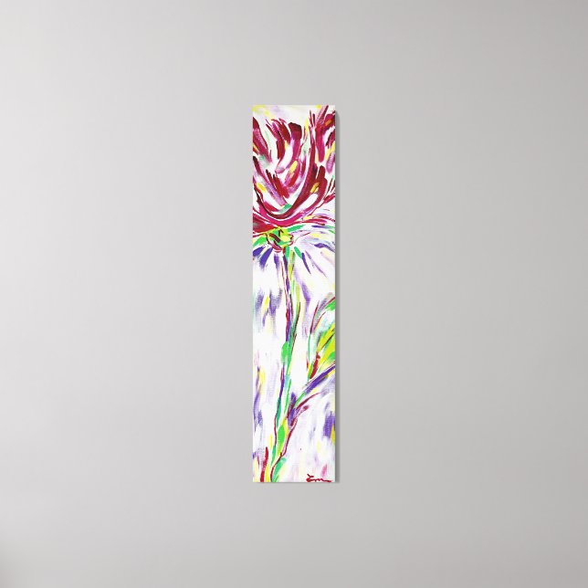 Toile Fleur montante (Recto)