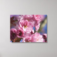 Fleur rose japonais fleurs de cerisier Mur Art