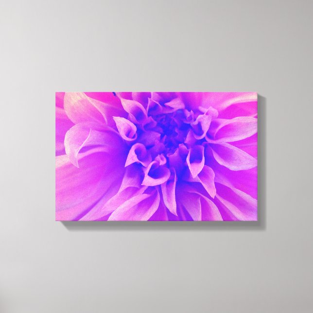 Toile Fleur rose Macro (Recto)