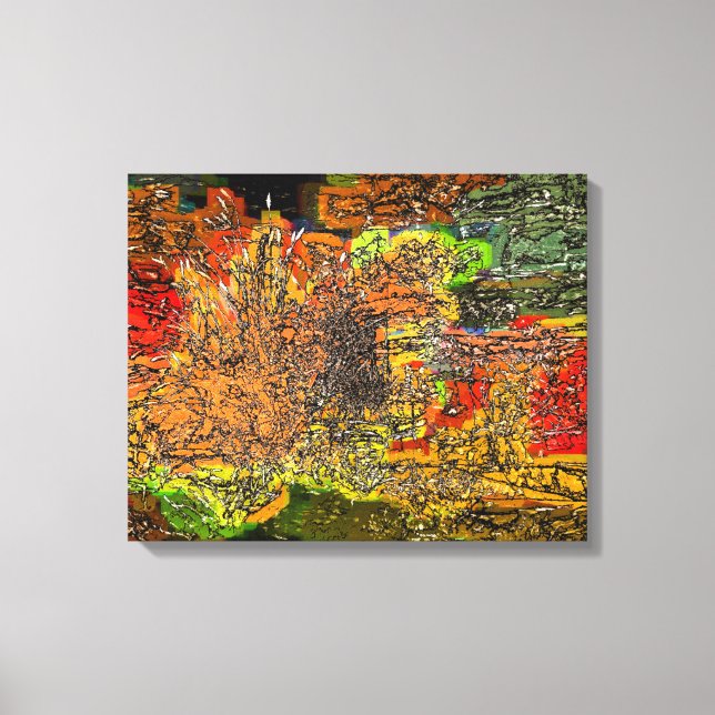 TOILE FLEUR SAUVAGE (Recto)