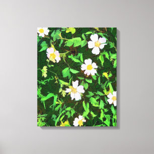 TOILE FLEUR SAUVAGE