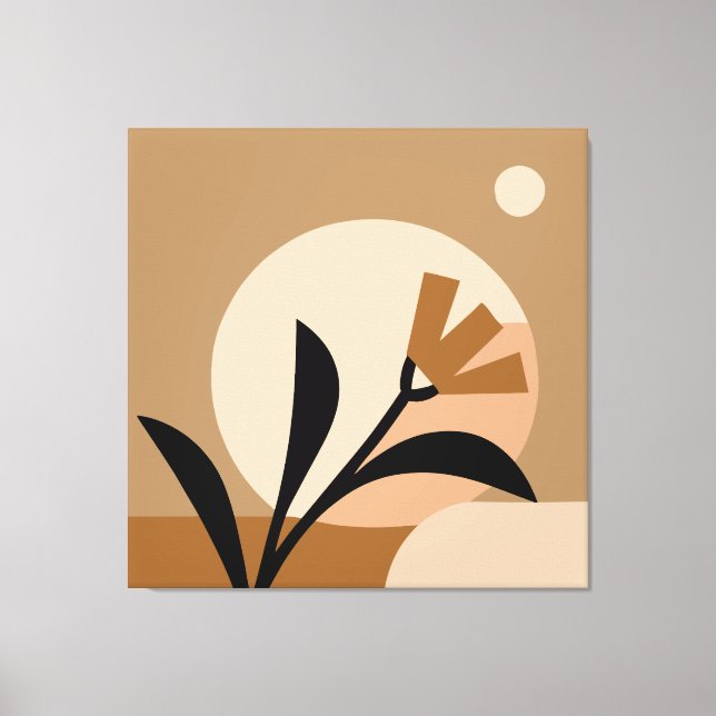 Toile Fleur Sun Boho (Recto)