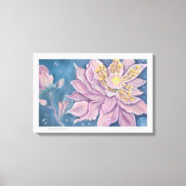 Toile Fleur surnaturelle (Recto)