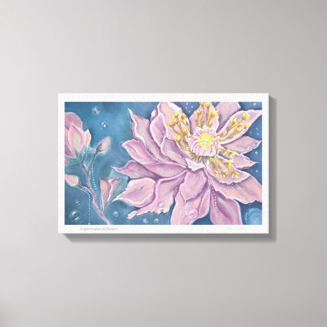 Toile Fleur surnaturelle (Recto)