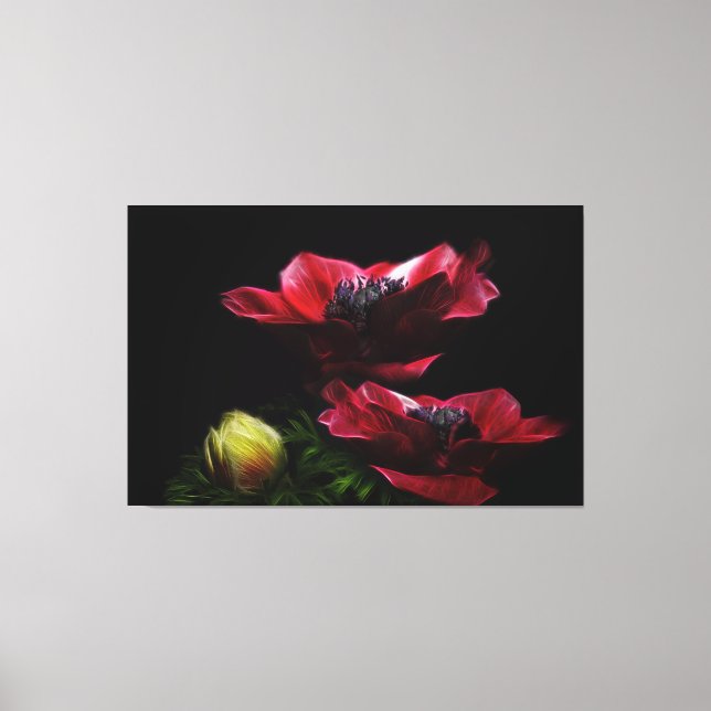 Toile Fleurs (Recto)