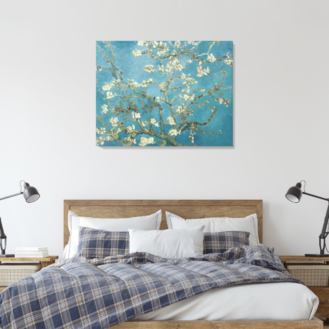 Toile Fleurs d'amandes, Peinture célèbre (Insitu(Chambre))